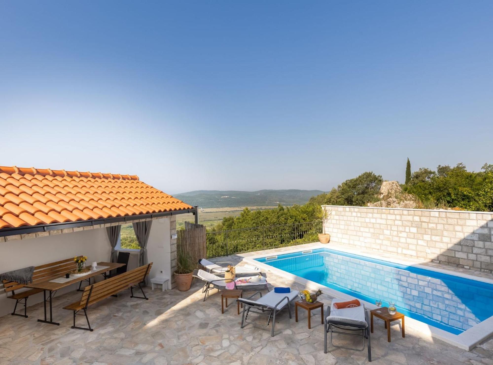 Villa Source With Private Pool Pridvorje Zewnętrze zdjęcie